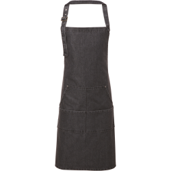 Tablier à bavette Denim