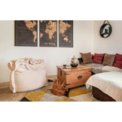 Pouf ardiak Polyester Pouf...