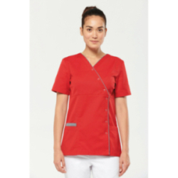 Blouse polycoton avec...