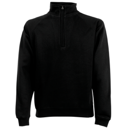 Sweat-shirt col zippé...