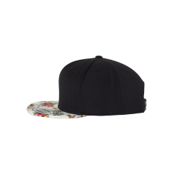 Casquette floral snapback