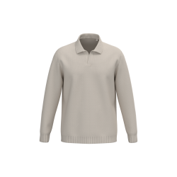 Pull homme à col polo