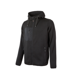 Sweat zippé à capuche Rainbow