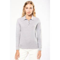 Polo jersey manches longues...
