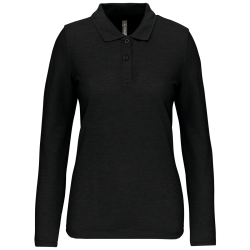 Polo manches longues femme