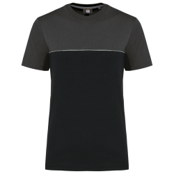 T-shirt bicolore...