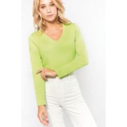 T-shirt col v manches...