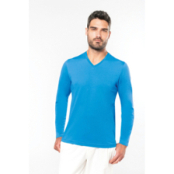 T-shirt col v manches...