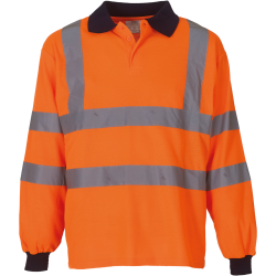Polo manches longues haute...