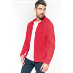 Sweat-shirt zippé capuche...
