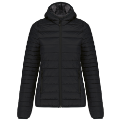Doudoune légère capuche femme
