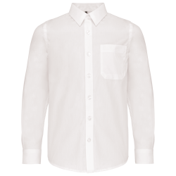 Chemise popeline manches...