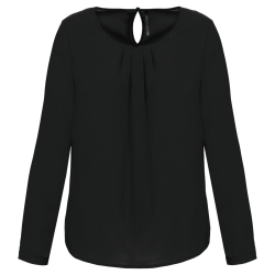 Blouse crêpe manches...