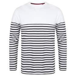 T-shirt breton à manches...